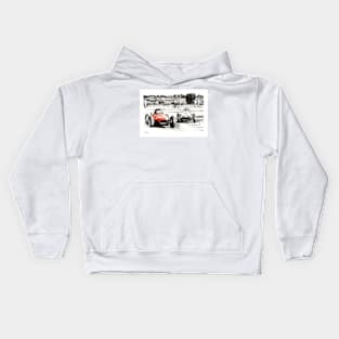 Ferrari Dino 246 Mike Hawthorn, Stirling Moss Kids Hoodie